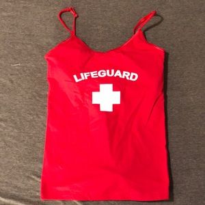 Lifeguard tank top